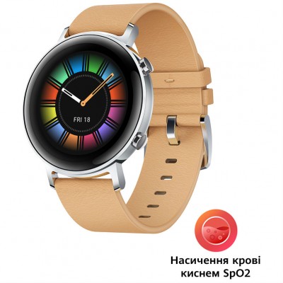 Смарт-годинник HUAWEI Watch GT 2 42mm Classic Edition Silver Смарт-годинник HUAWEI Watch GT 2 42mm Classic Edition Silver