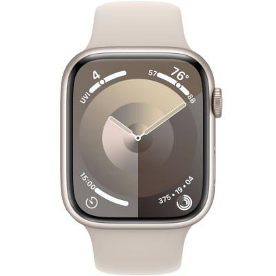 Смарт-годинник APPLE Watch Series 9 GPS 41mm Starlight Alum Starlight Sp/b - S/M (MR8T3QP/A)