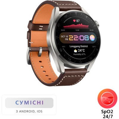 Смарт-годинник HUAWEI Watch 3 Pro Classic Titanium (55026781) Смарт-годинник HUAWEI Watch 3 Pro Classic Titanium (55026781)