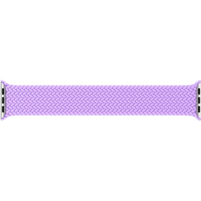 Ремінець ARMORSTANDART Braided Solo Loop Apple Watch 38/40/41mm Lavender Grey 144 mm (ARM64899)