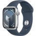 Смарт-годинник APPLE Watch Series 9 45mm Silver Alum Storm Blue Sp/b - S/M (MR9D3QP/A)