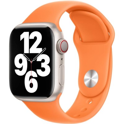 Ремінець Apple Sport Band для Apple Watch 45mm Regular Orange (MR2R3ZM/A)