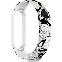 Ремінець ARMORSTANDART Symbiosis comix для Xiaomi Mi Band 6/5 White (ARM59266)