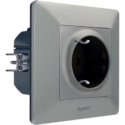 Розумна розетка LEGRAND NETATMO 2К + З 16А 230В Silver (752394)