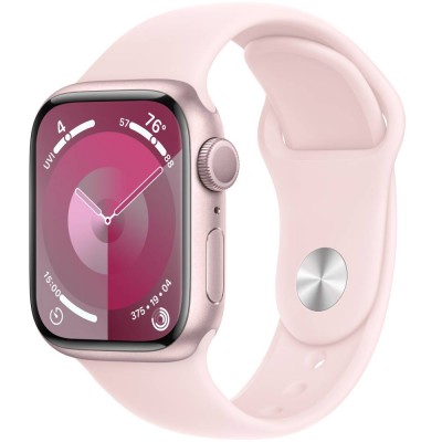 Смарт-годинник APPLE Watch Series 9 GPS 45mm Pink Alum Light Pink Sp/b - S/M (MR9G3QP/A)