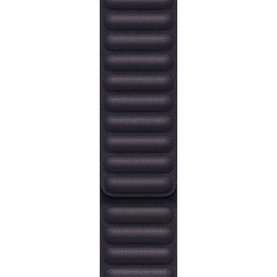Ремінець APPLE Leather Link для APPLE WATCH S8 41mm 2022 M/L Ink (MP843)