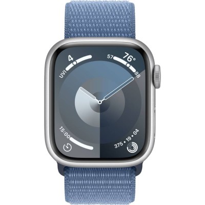 Смарт-годинник APPLE Watch Series 9 GPS 41mm Silver Alum Winter Blue Sp/Loop (MR923QP/A) Смарт-годинник APPLE Watch Series 9 GPS 41mm Silver Alum Winter Blue Sp/Loop (MR923QP/A)