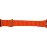 Ремінець ARMORSTANDART Leather Loop для Apple Watch All Series 38/40 мм Orange (ARM57838)