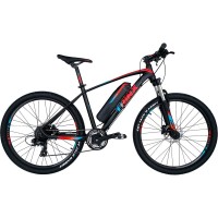Електровелосипед TRINX E-Bike X1E 17 Matt Black-Red-Blue (X1EMBRB)