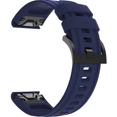 Ремінець ARMORSTANDART для Garmin Fenix 5s/6s Silicone 20mm Dark Blue (ARM60810)