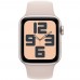 Смарт-годинник APPLE Watch SE 2023 GPS 44mm Starlight Alum Starlight Sp/b - S/M (MRE43QP/A)