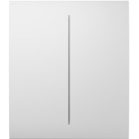 Кнопка AJAX CenterButton 2-gang для LightSwitch, Jeweler White (000029795)