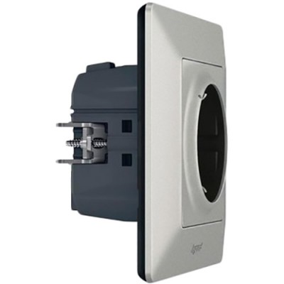 Розумна розетка LEGRAND NETATMO 2К + З 16А 230В Silver (752394)