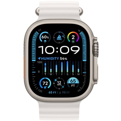 Смарт-годинник APPLE Watch Ultra 2 GPS + Cellular, 49mm Titan White Ocean Band (MREJ3UL/A) Смарт-годинник APPLE Watch Ultra 2 GPS + Cellular, 49mm Titan White Ocean Band (MREJ3UL/A)