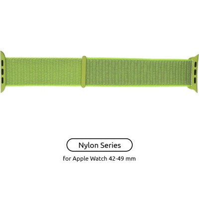 Ремінець ArmorStandart Nylon Band для Apple Watch 42/44/45/49mm Light Green (ARM57858)