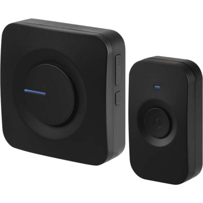 Дверний дзвінок Emos бездротовий Black (P5728)