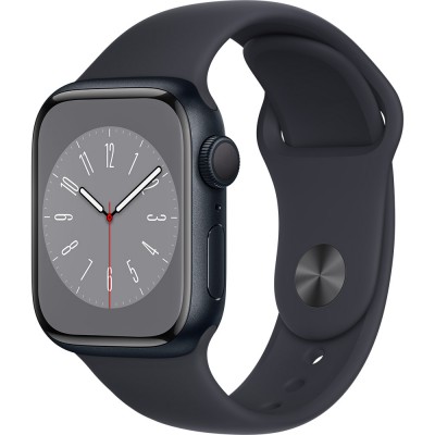 Смарт-годинник APPLE Watch Series 8 GPS 41 Midnight Alum Midnight Sp/B (MNP53UL/A) Смарт-годинник APPLE Watch Series 8 GPS 41 Midnight Alum Midnight Sp/B (MNP53UL/A)