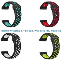 Набір ремінців BECOVER Vents Style для Garmin Vivoactive 3 / Vivomove Girl (706536)