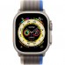 Смарт-годинник APPLE Watch Ultra GPS + Cellular 49 мм Titanium Case/Blue/Gray Trail Loop M/L (MQFV3UL/A)