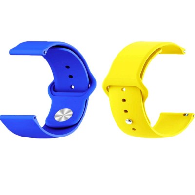 Ремінець BECOVER Russian Freedom Honor MagicWatch 2/Huawei Watch 3 Pro Classic Yellow-Blue (707825)