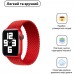 Ремінець ArmorStandart Braided Solo Loop для Apple Watch 42/44/45/49mm Red Size 8 (160 mm) (ARM58082)