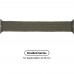 Ремінець ArmorStandart Braided Solo Loop для Apple Watch 42/44/45/49mm Inverness Green Size 8 (160 mm) (ARM58076)