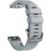 Ремінець ARMORSTANDART для Garmin Fenix 5/6 Silicone 22mm Grey (ARM60797)