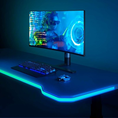 Розумна світлодіодна стрічка GOVEE H61C3 Neon Gaming Table Light 3 м White (H61C33D1) Розумна світлодіодна стрічка GOVEE H61C3 Neon Gaming Table Light 3 м White (H61C33D1)