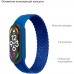 Ремінець ArmorStandart Braided Solo Loop для Xiaomi Mi Band 4/5/6 Size S Blue (ARM59178)
