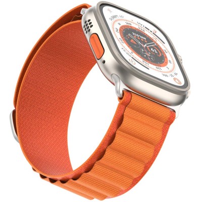 Ремінець ArmorStandart Alpina Band для Apple Watch All Series Ultra 49mm Orange (ARM65021)