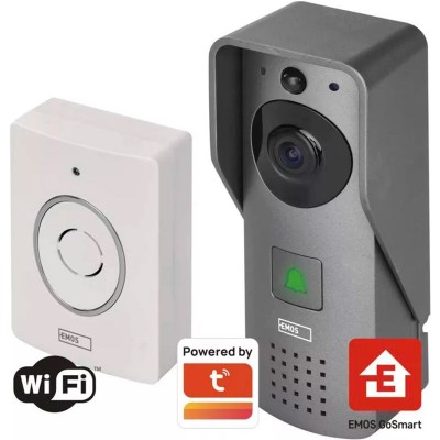 Бездротовий Smart відеодзвінок Emos H4031 з Wi-Fi (H4031) Бездротовий Smart відеодзвінок Emos H4031 з Wi-Fi (H4031)