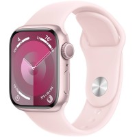 Смарт-годинник APPLE Watch Series 9 GPS 41mm Pink Alum Light Pink Sp/b - S/M (MR933QP/A)