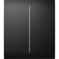 Кнопка для вимикача AJAX CenterButton 2-gang for LightSwitch Jeweler Black (29801)
