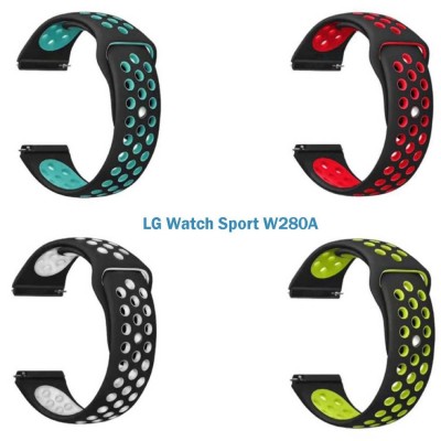 Набір ремінців BECOVER Vents Style LG Watch Sport W280A Girl (706528)