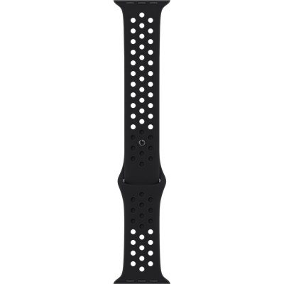 Ремінець APPLE Nike Sport Band для APPLE WATCH S8 2022 45mm Black/Black (MPH43ZM/A)