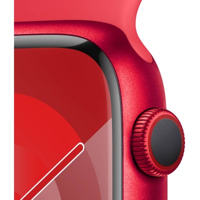 Смарт-годинник APPLE Watch Series 9 GPS 41mm (PRODUCT)RED Alum (PRODUCT)RED Sp/b - S/M