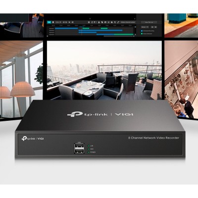 Мережевий відеореєстратор TP-LINK VIGI NVR1008H H265 + (VIGI-NVR1008H)