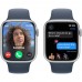 Смарт-годинник APPLE Watch Series 9 45mm Silver Alum Storm Blue Sp/b - S/M (MR9D3QP/A)