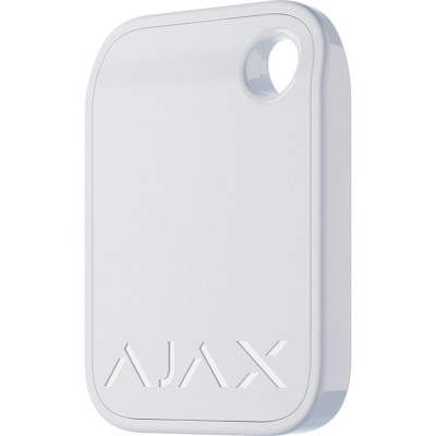 Набір безконтактних брелок AJAX Tag White 10 шт (22794)