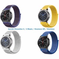 Набір ремінців BECOVER Nylon Style для Garmin Vivoactive 3 / Vivomove Girl (706558)