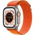 Смарт-годинник APPLE Watch Ultra GPS + Cellular 49 mm Titanium Case/Orange Alpine Loop M (MQFL3UL/A)