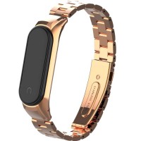 Браслет ARMORSTANDART Band 4303 для Xiaomi Mi Band 4/3 Metal Rose Gold (ARM55915)
