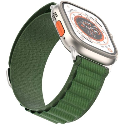 Ремінець ArmorStandart Alpina Band для Apple Watch All Series Ultra 49mm Green (ARM65020)