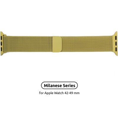 Браслет ArmorStandart Milanese Loop Band для Apple Watch All Series 42/44/45/49mm Yellow (ARM55261) Браслет ArmorStandart Milanese Loop Band для Apple Watch All Series 42/44/45/49mm Yellow (ARM55261)