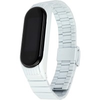 Браслет ARMORSTANDART Metal Band Link 603 для Xiaomi Mi Band 6/5 Creamy White (ARM59065)
