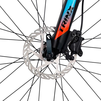 Електровелосипед TRINX E-Bike X1E 17 Matt Black-Red-Blue (X1EMBRB)