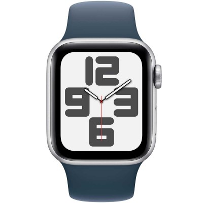 Смарт-годинник APPLE Watch SE 2023 GPS 44mm Silver Alum Storm Blue Sp/b - M/L (MREE3QP/A)