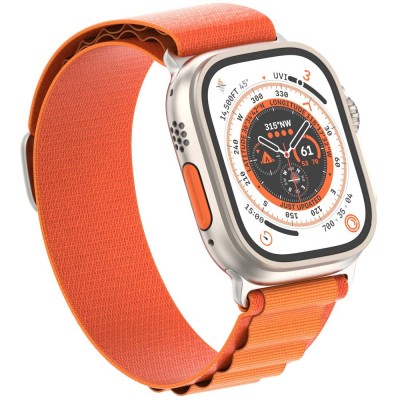 Ремінець ArmorStandart Alpina Band для Apple Watch All Series Ultra 49mm Orange (ARM65021)