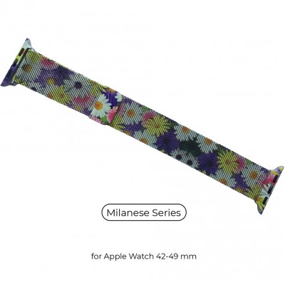Браслет ArmorStandart Milanese Loop для Apple Watch All Series 42/44/45/49mm Flower Daisy (ARM52966) Браслет ArmorStandart Milanese Loop для Apple Watch All Series 42/44/45/49mm Flower Daisy (ARM52966)
