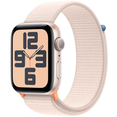 Смарт-годинник APPLE Watch SE 2023 GPS 44mm Starlight Alum Starlight Sp/Loop (MRE63QP/A) Смарт-годинник APPLE Watch SE 2023 GPS 44mm Starlight Alum Starlight Sp/Loop (MRE63QP/A)